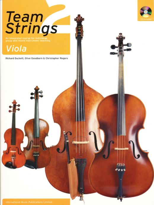 Team Strings 2 Book & CD for Viola - Flexible Music Learning for All