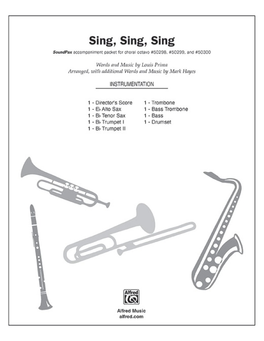 Sing, Sing, Sing Instrumental Parts