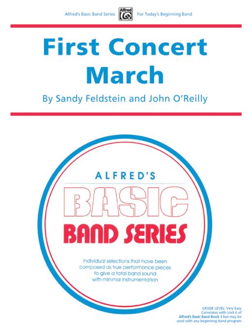 First Concert March Conductor Score