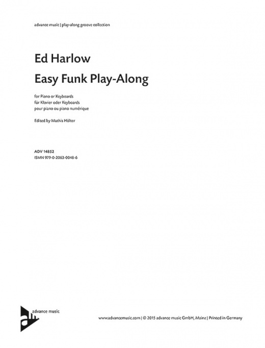 Easy Funk Play-Along Parts for Wind and Brass Instruments