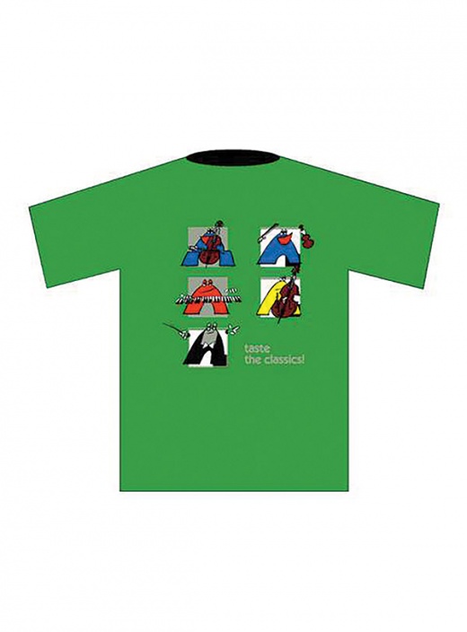 Taste The Classics! T-Shirt: Green (Xx Large)