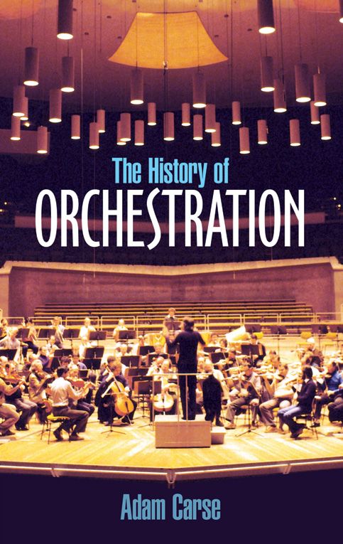 The History of Orchestration Book