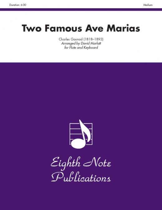 Two Famous Ave Marias Part(S) for Flute and Keyboard