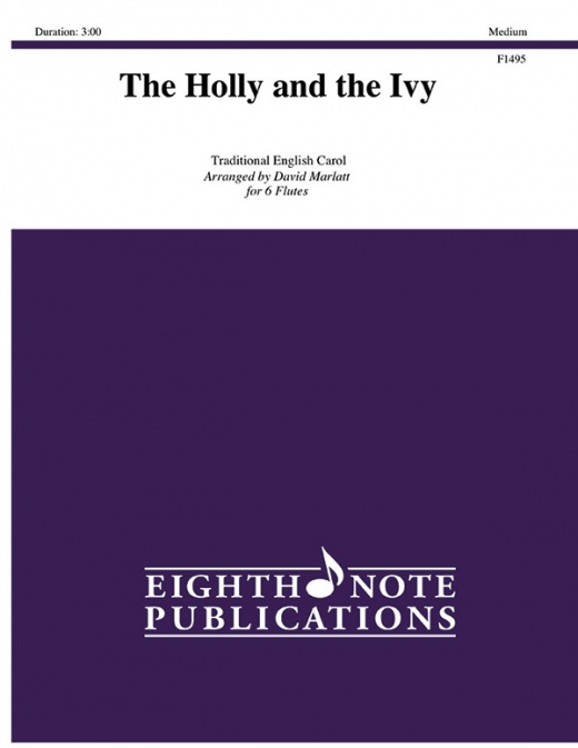The Holly And The Ivy Score & Parts for Flute