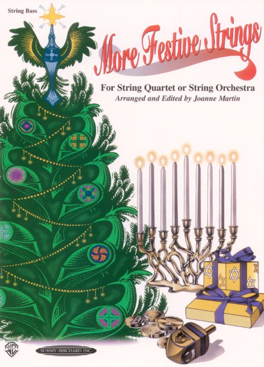 More Festive Strings for String Quartet or String Orchestra Bass Part