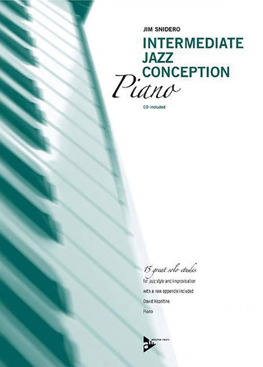 Intermediate Jazz Conception: Piano 15 Great Solo Etudes Book & CD