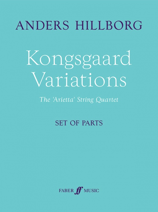 Kongsgaard Variations Parts by Anders Hillborg
