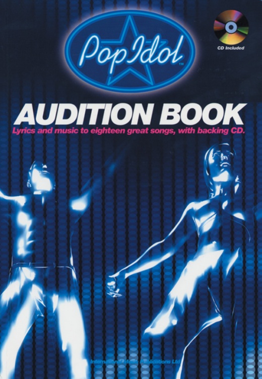Pop Idol Audition Book & CD - Piano/Vocal/Chords