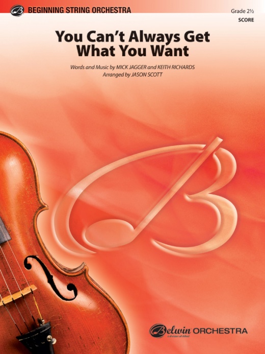 You Can't Always Get What You Want - Conductor Score & Parts
