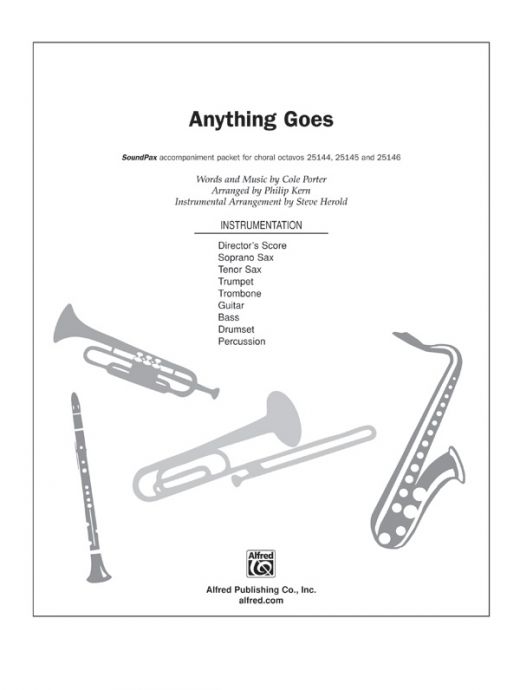 Anything Goes (From The Musical Anything Goes) Instrumental Parts