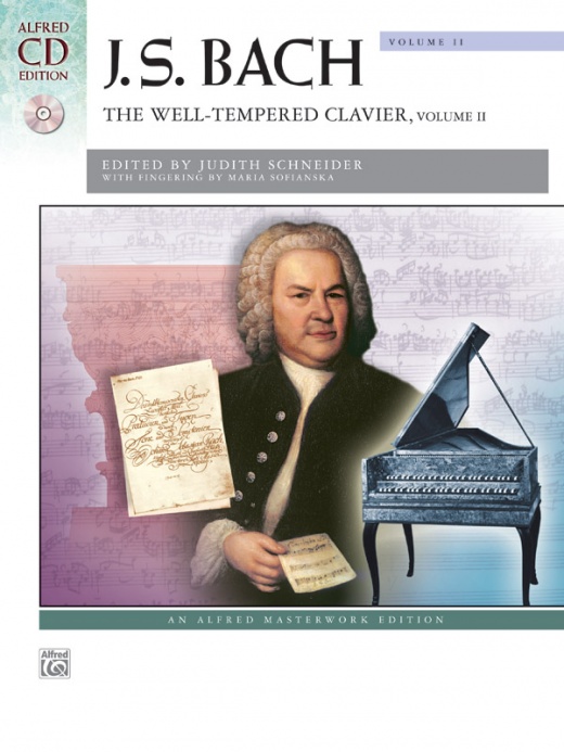 J. S. Bach: The Well-Tempered Clavier, Volume II Comb Bound Book