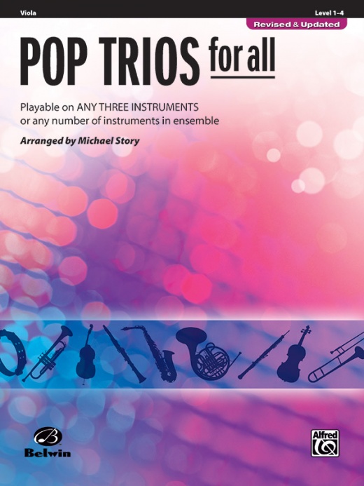 Pop Trios For All (Revised And Updated) Book - Playable On Any Three Instruments Or Any Number Of Instruments In Ensemble
