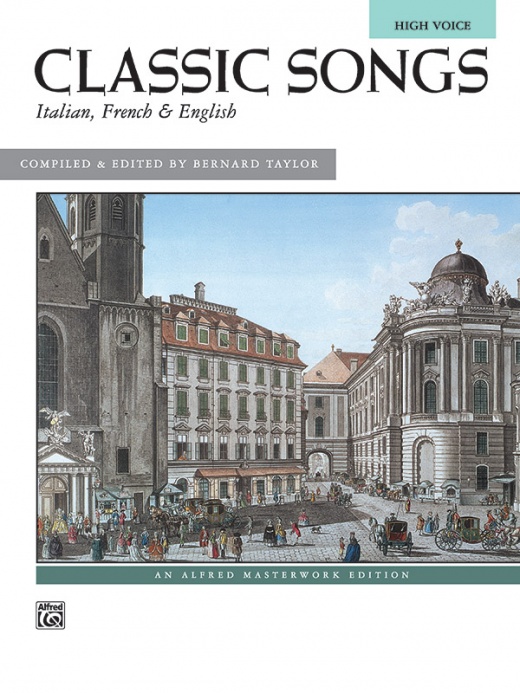 Classic Songs: Italian, French & English Book for High Voice