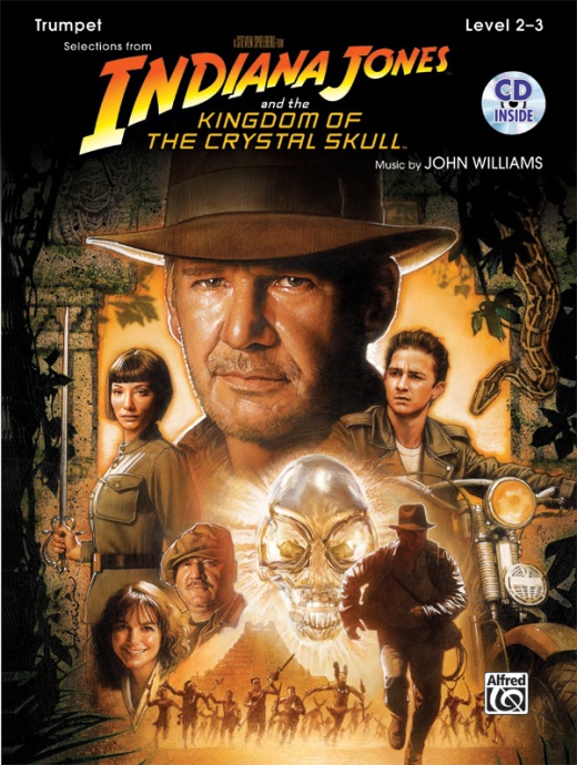 Indiana Jones and the Kingdom of the Crystal Skull Instrumental Solos Book & CD - Trumpet