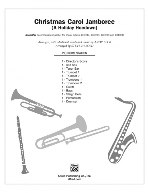 Christmas Carol Jamboree (A Holiday Hoedown) Instrumental Parts