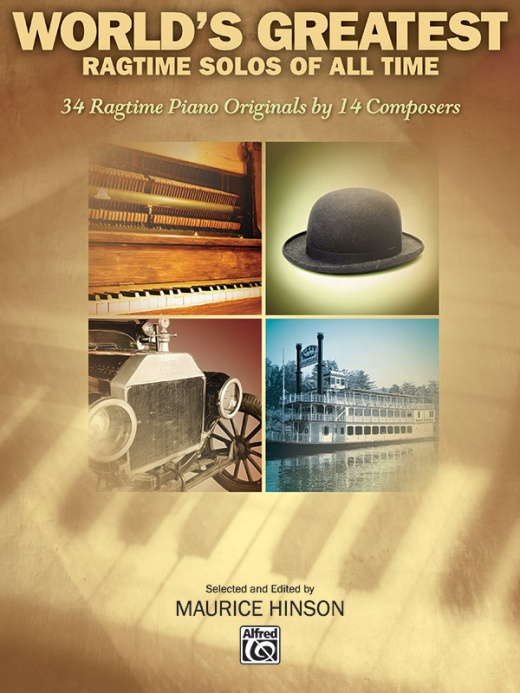 World's Greatest Ragtime Solos Piano Book