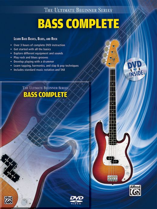 Ultimate Beginner Series: Bass Complete Book & DVD (Hard Case)