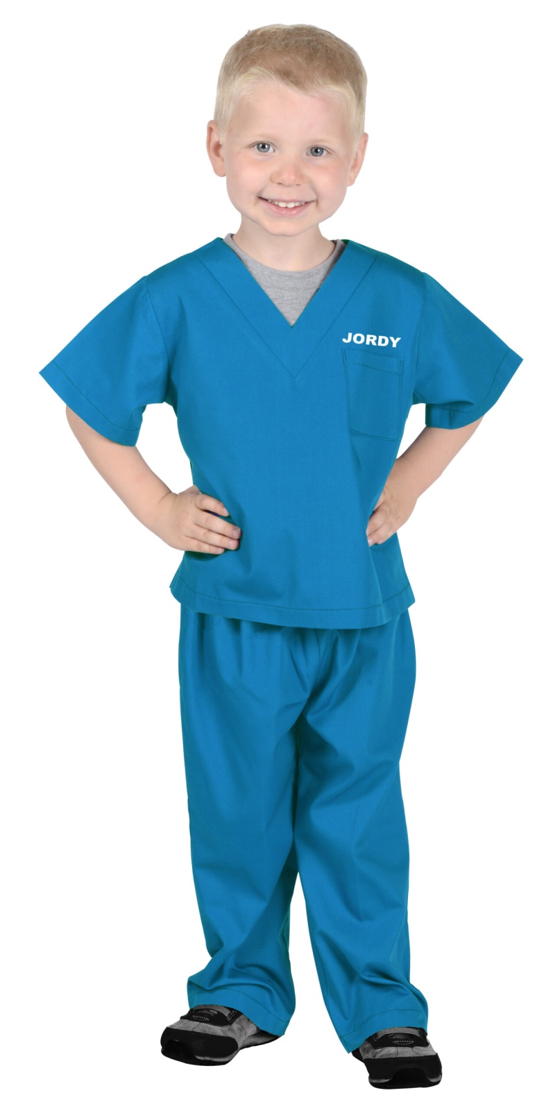 Dr. Scrubs Size 6/8 - 48-62 Lbs, Height 42-50" Astor Blue