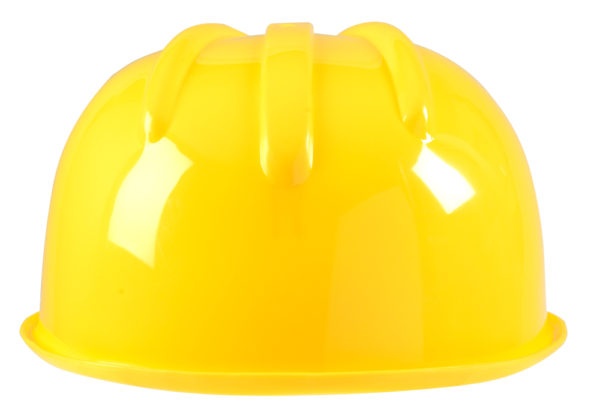 Construction Helmet With Sticker Sheet
