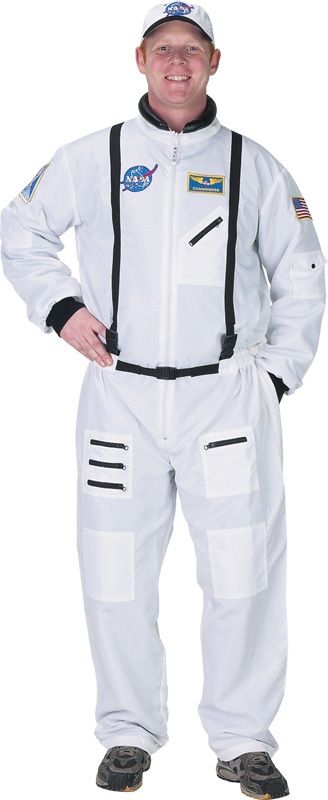 Astronaut Suit, W/Embroidered Cap – Adult