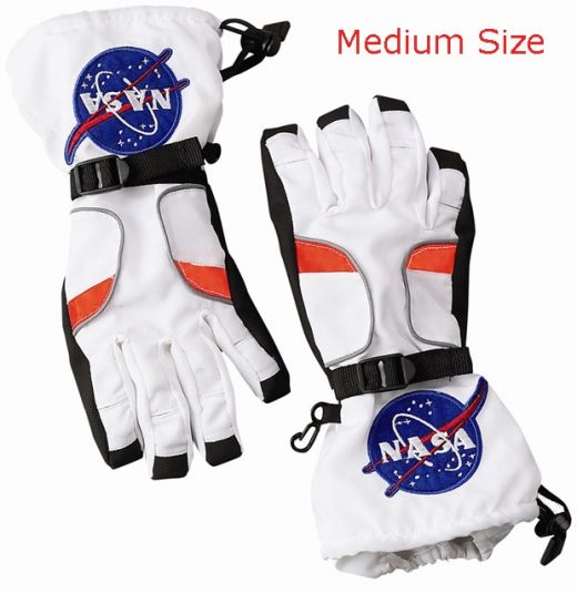 Astronaut Gloves - NASA Patches and Textured Palm for Kids