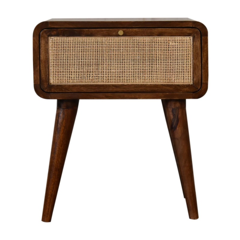 Close-Knit Chestnut Nightstand