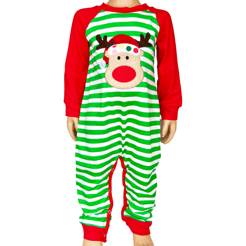 Annloren Rudolf The Reindeer Christmas Romper