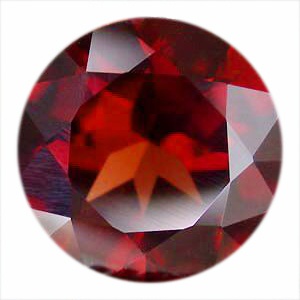 10 Mm Round Shape Garnet In AAA Grade