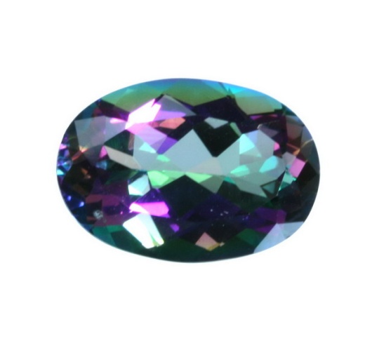 16X12 Mm Oval Mystic Quartz In Aaa Grade