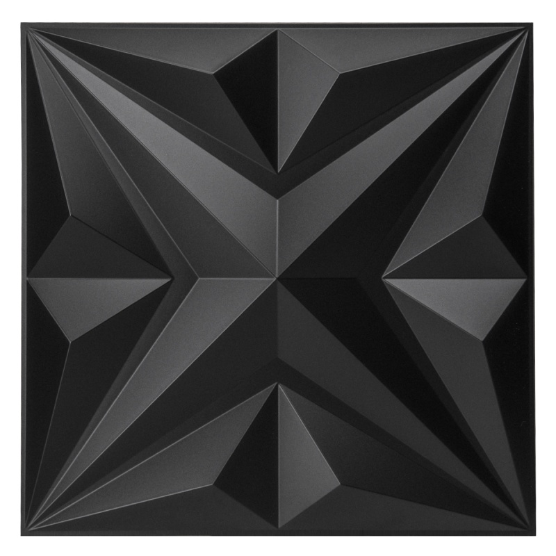 Pack Of 12 Star Textured Wall Panels 3D Textured Wall Tiles 32.29 Sq.Ft