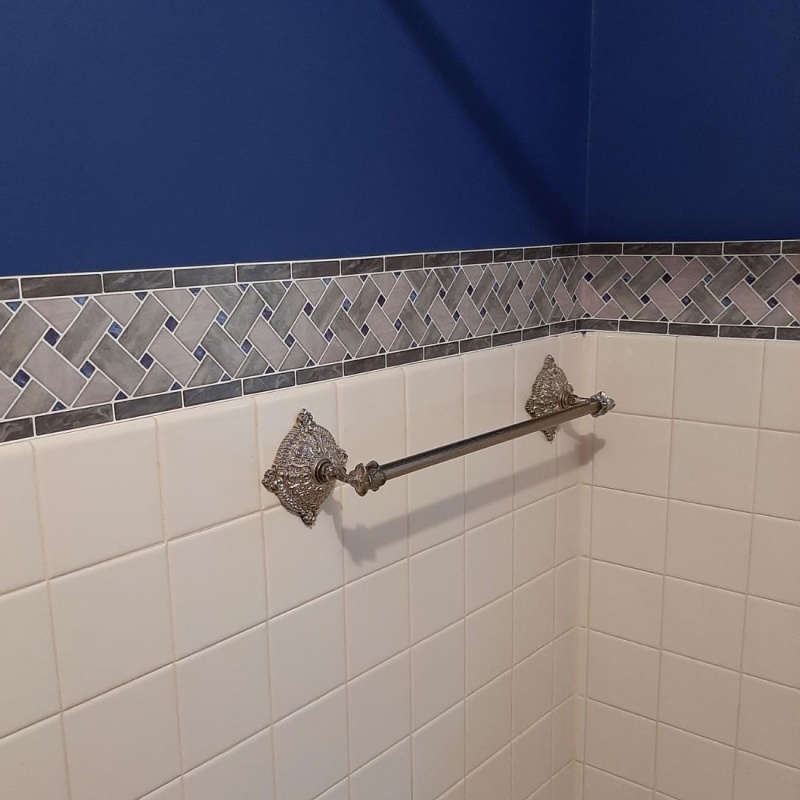 Art3d Tile Borders Peel And Stick Backsplash 12.4"X5" Removable Backsplash For Kitchen & Bathroom