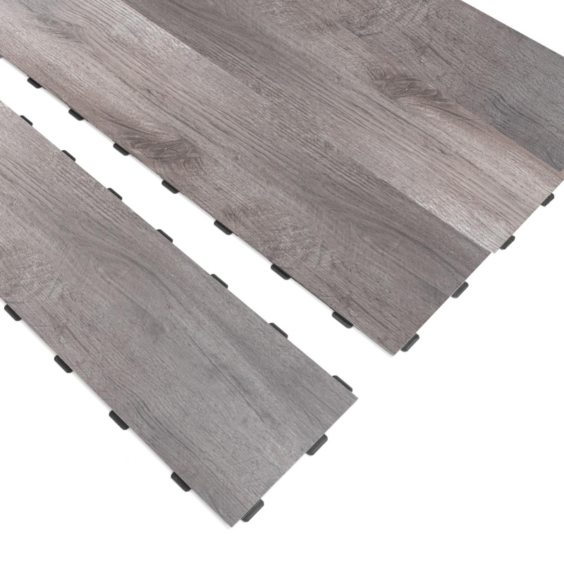 Art3d 36'' X 6'' Interlocking Luxury Vinyl Flooring Tile, Wood Floor Plank-Waterproof, Anti-Slip