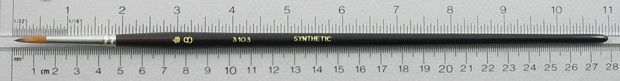 Trinity Brush Synthetic Hair 3103: Round Size 8 Brush
