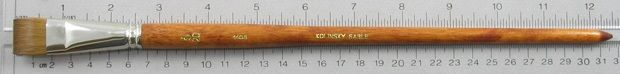 Trinity Brush Kolinsky Sable Long Handle Bright Brush # 20 (Made in Russia)