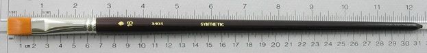 Trinity Brush Synthetic Hair 3103: Flat Size 16 Brush
