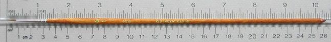 Trinity Brush Kolinsky Sable Long Handle Round Brush # 1 (Made in Russia)