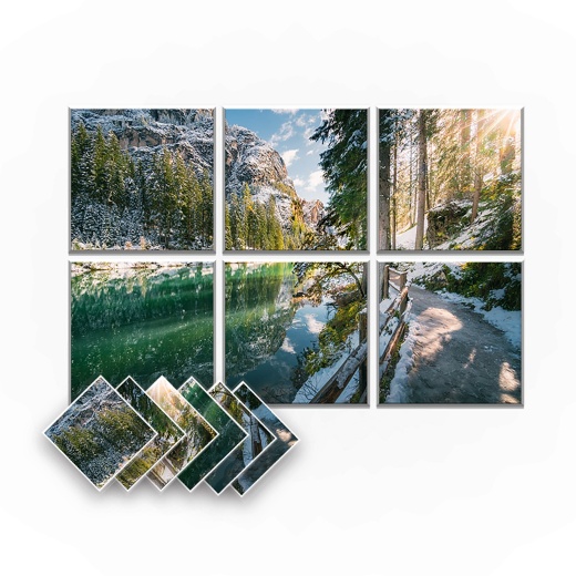 Arrowzoom Landscapes Self-Adhesive Felt Art Wall Panels - KK1395