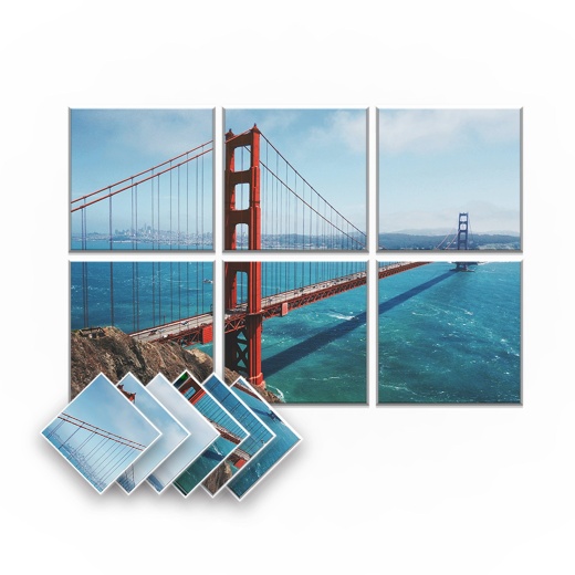 Arrowzoom Landscapes Self-Adhesive Felt Art Wall Panels - KK1395