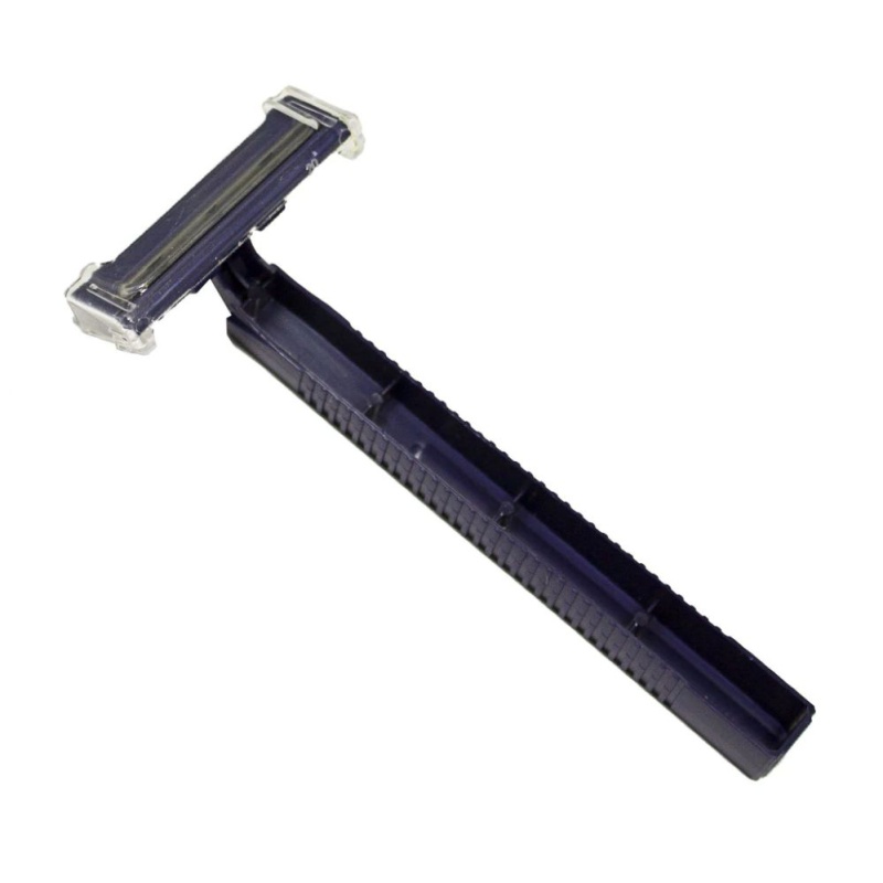 100 Pieces Disposable Twin Blade Razor (Individually Polybagged) - Shaving Razors