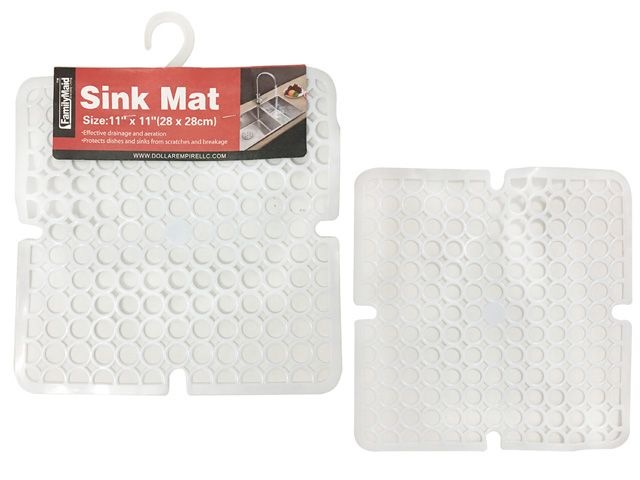 144 Pieces Rubber Sink Mat - Dish Drying Racks