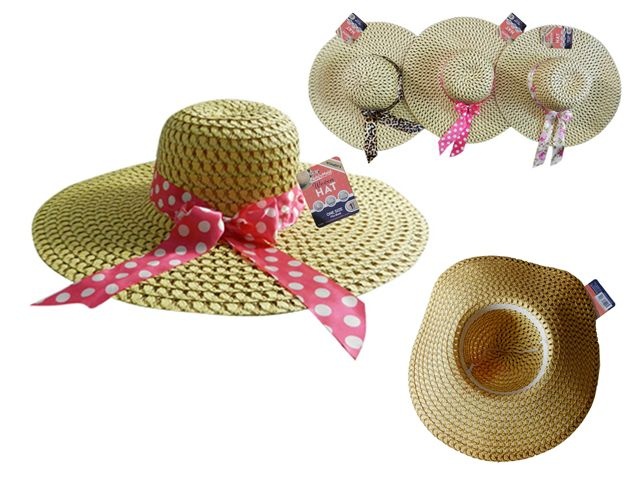 144 Pieces Women's Straw Hat - Sun Hats