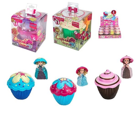36 Pieces Surprise Cupcake Surprise Dolls - Girls Toys