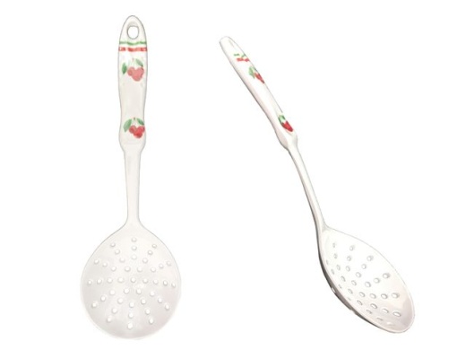 72 Pieces Deluxe Skimmer Fruit Design - Kitchen Cutlery