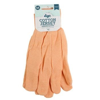 72 Pieces Cotton Jersey Medium Peach Dugz Womens Pdq Gardening Gloves