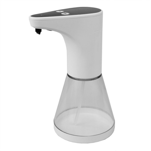 6 Pieces Home Basics 450 Ml. Automatic Compact Countertop Soap Dispenser, White