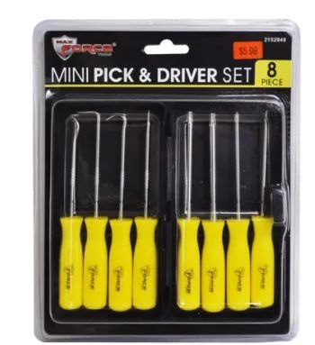 24 Pieces Mini Pick And Driver Set 8 Piece - Screwdrivers And Sets