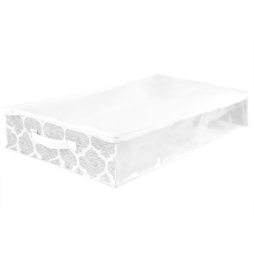 12 Pieces Home Basics Arabesque Non-Woven Under The Bed Storage Bags
