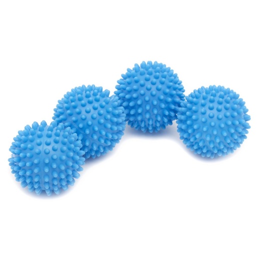 12 Pieces Home Basics Dryer Balls (Pack Of 4), Blue - Cleaning Products