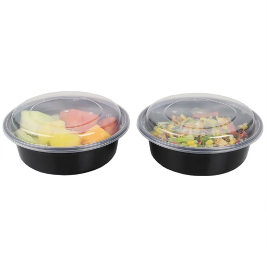 12 Pieces Home Basics Meal Prep Set with Lids - Food Storage Containers