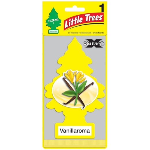 24 Pieces Little Tree 1 Ct Vanilla Roma - Air Fresheners